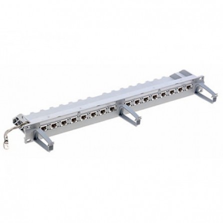 ПАТЧ ПАНЕЛЬ 19" 1U, 16ХRJ45, КАТ.5Е, ЭКРАН, R&M, R305885