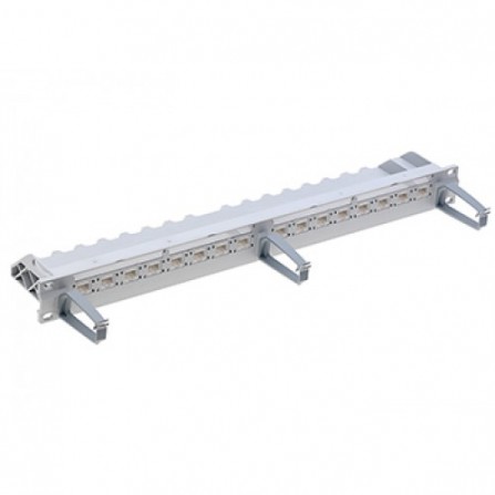 ПАТЧ ПАНЕЛЬ 19" 1U, 16ХRJ45, КАТ.5Е, НЕ ЭКРАН, R&M, R305886