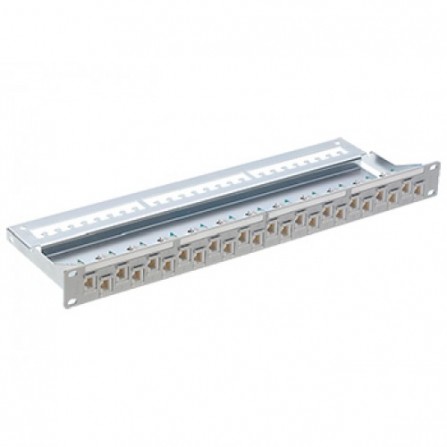 ПАТЧ ПАНЕЛЬ 19" 1U, 24ХRJ45, КАТ.5Е, НЕ ЭКРАН, R&M, R305118