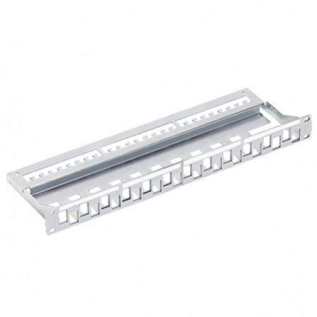 ПАТЧ ПАНЕЛЬ 19" 1U, 24ХRJ45, ПУСТАЯ, R&M, R305119