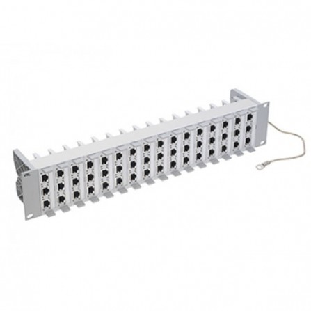 ПАТЧ ПАНЕЛЬ 19" 2U, 48ХRJ45, КАТ.6, ЭКРАН, R&M, R505719
