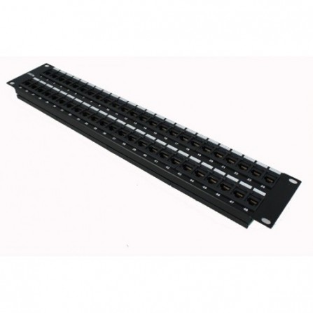 ПАТЧ ПАНЕЛЬ 19" 2U 48XRJ45, КАТ.5E, НЕ ЭКРАН, КИТАЙ, EPLU-48D00