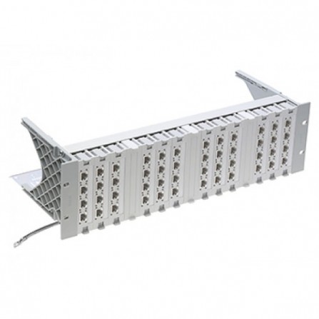 ПАТЧ ПАНЕЛЬ 19" 3U, 48ХRJ45, КАТ.5Е, ЭКРАН, R&M, R35404