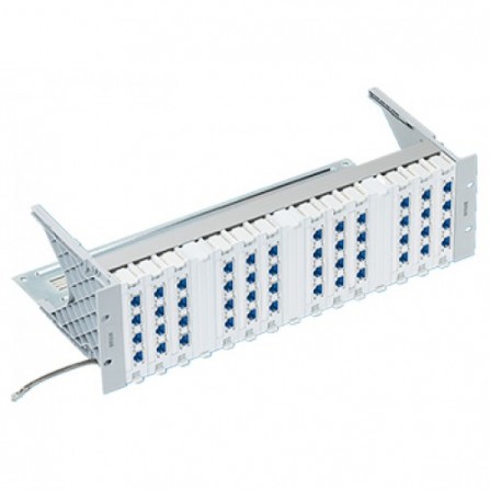 ПАТЧ ПАНЕЛЬ 19" 3U, 48ХRJ45, КАТ.6, ЭКРАН, R&M, R302360