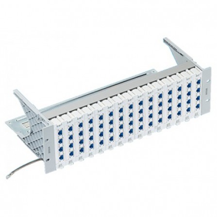 ПАТЧ ПАНЕЛЬ 19" 3U, 60ХRJ45, КАТ.6, ЭКРАН, R&M, R302362