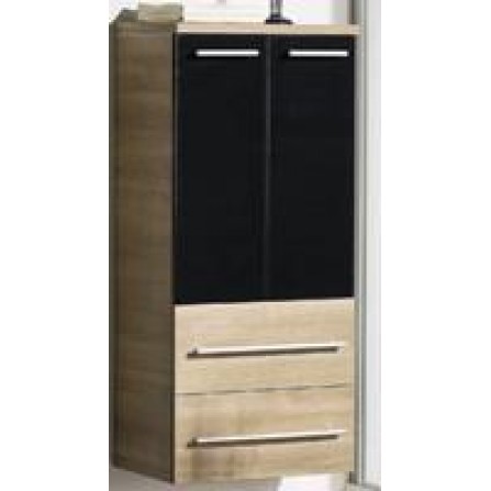 Мебель для ванной Gorenje 786285 AVON черн.-орех шкаф 60см и стол. (BKG 60.18)