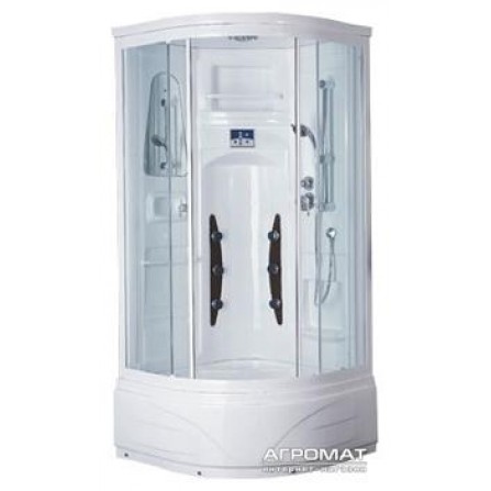 Гидромассажный бокс Flory Г/М бокс FSR60423 white (3уп) 900*900*2100
