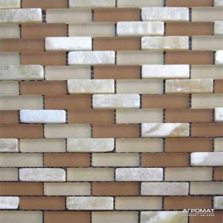 Мозаика Mozaico de LUX S-MOS HT526 ANTIQUE BRICK