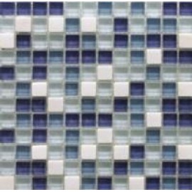 Мозаика Mozaico de LUX T-MOS AI41+AI42+AI46+CRYSTAL WHITE
