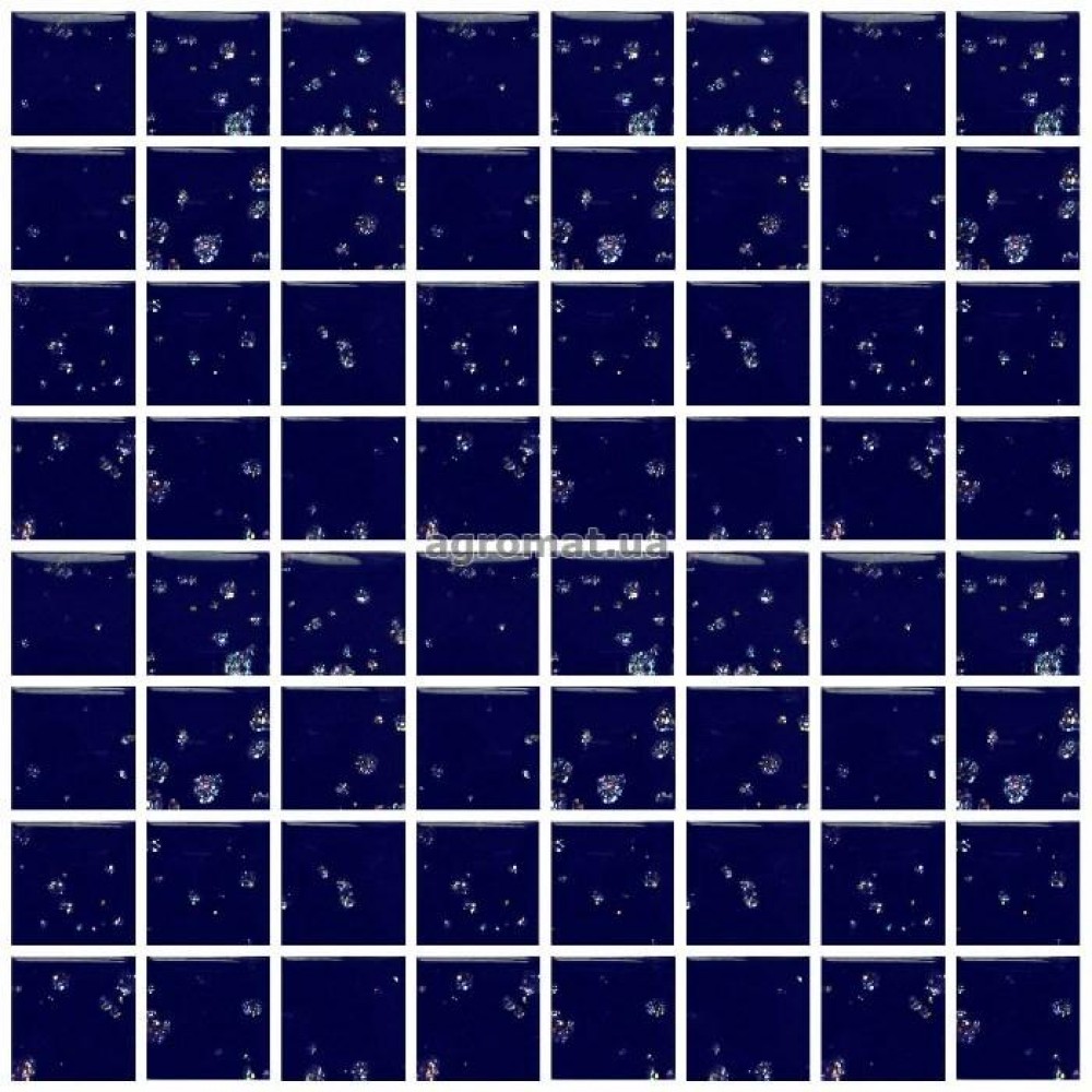 Мозаика Mozaico de LUX T-Mos BG702-BD (BG-04) (L) SPARCLE BLUE