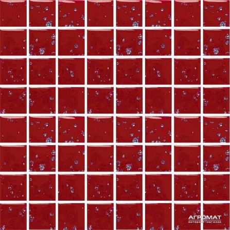 Мозаика Mozaico de LUX T-Mos BG702-R (BG03)(L) SPARCLE RED