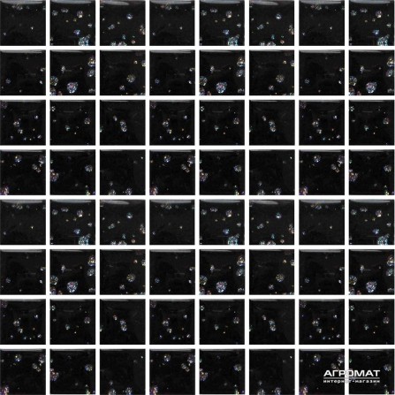 Мозаика Mozaico de LUX T-Mos BG702-B (BG02) (L)SPARCLE BLACK