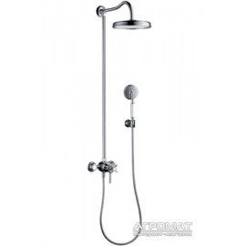 Душевые наборы и панели Axor 16570830 Montreux Showerpipe Душ.наб.