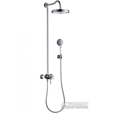 Душевые наборы и панели Axor 16570830 Montreux Showerpipe Душ.наб.
