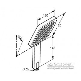 Ручной душ Kludi Esprit 561000540