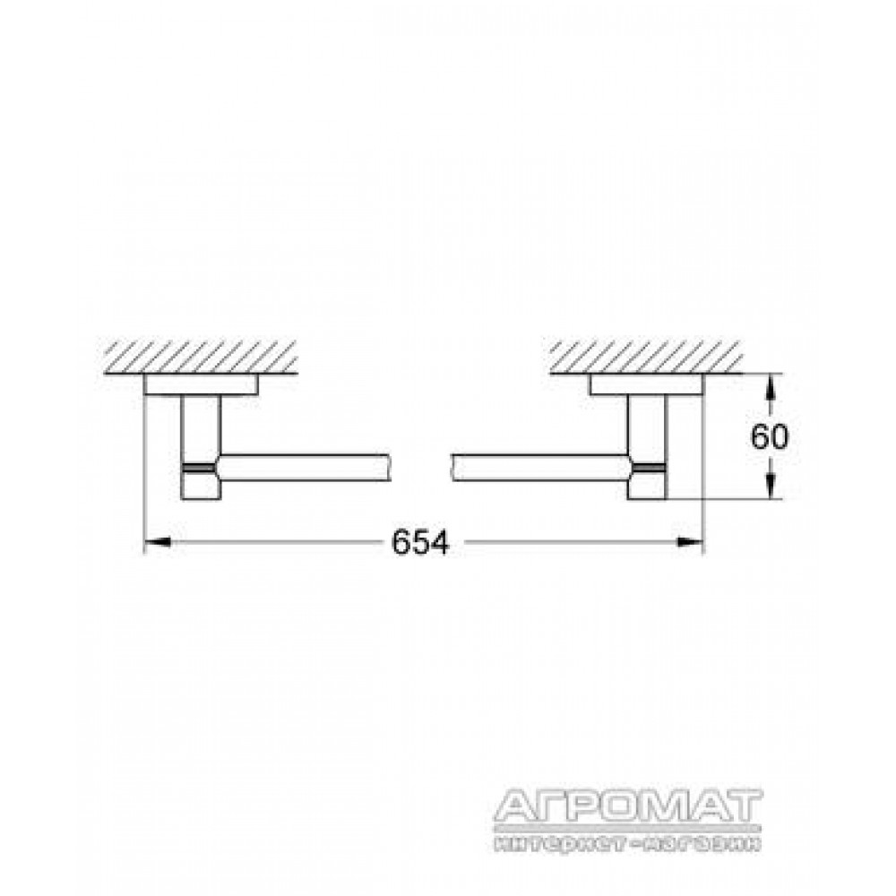 Держатель полотенец / Кольцо Grohe Essentials 40366