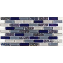 Мозаика Mozaico de LUX S-MOS CHT03 L (CT03) BRICK BLUE+GREY