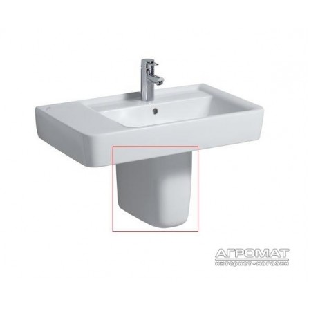 Полупьедестал Keramag Renova Nr.1 Plan 292110