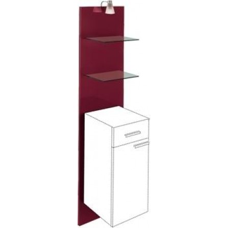 Мебель для ванной Villeroy&Boch Hommage A26200DH SENTIQUE пан. с полками и подсв.