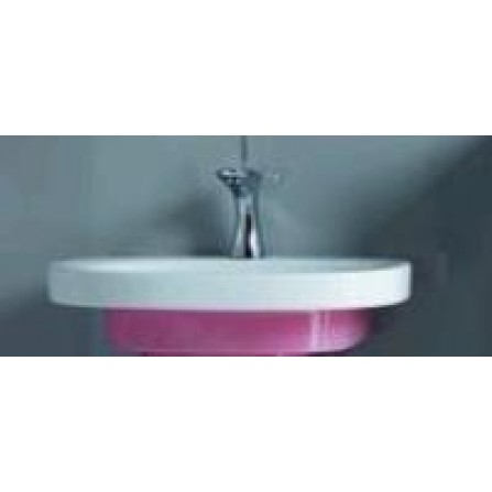 Раковины и ножки Laufen 11553 045 104 Mimo Раковина-60 бел/роз.