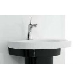 Раковины и ножки Laufen 11553 017 104 Mimo Раковина-60 бел/черн.