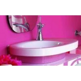 Раковины и ножки Laufen 12556 045 104 Mimo Раковина-65 бел/роз.