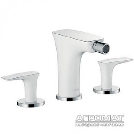 Смеситель для биде Hansgrohe 15273000 PuraVida Змішувач д/біде 3-отв.