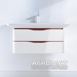 Мебель для ванной Duravit PV 6767.85/85 Pura Vida Тумба д/раков. 85-White High gloss/85