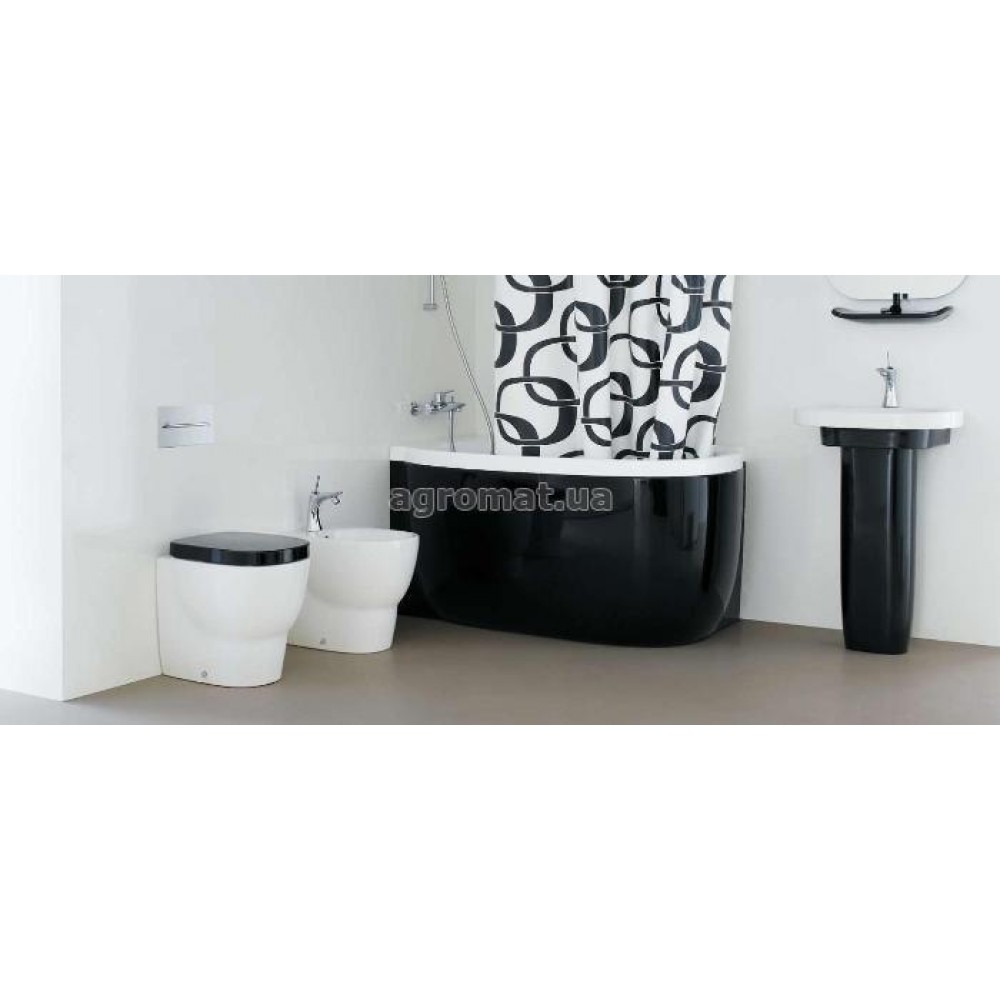 Крышка для унитаза Laufen 92551 317 000 Mimo Крышка бел/черн. soft close
