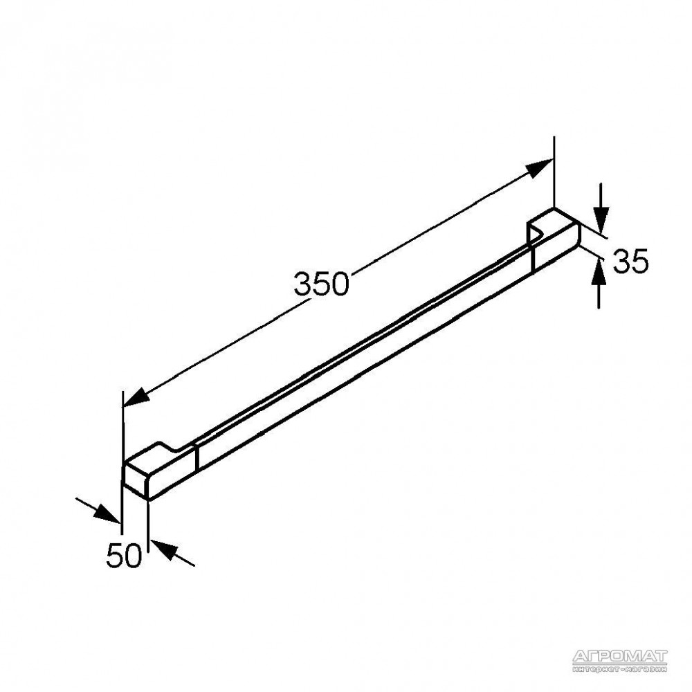 Поручни для ванны Kludi Esprit 5698105