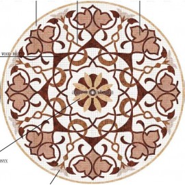 Мозаика Mozaico de Lux Stone DAHUA (ART PANNO 25.6) 25.6 (DIAM-1M) панно