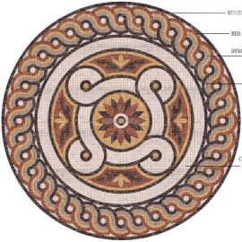 Мозаика Mozaico de Lux Stone DAHUA (ART PANNO 3.1) 3.1 (DIAM-1M) панно