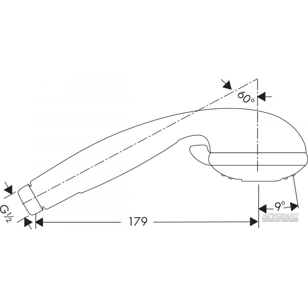 Ручной душ Hansgrohe Croma 28573000