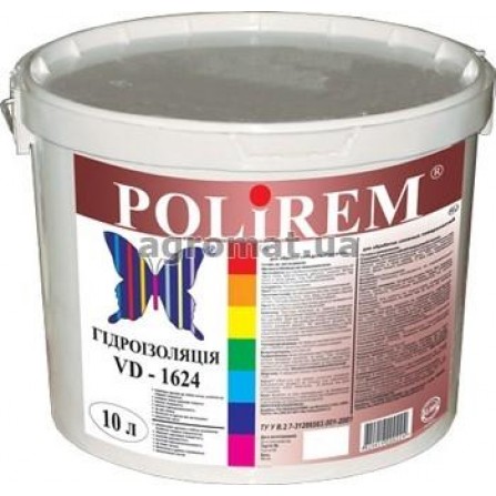 Строительная химия Polirem Полирем VD-1624/15кг Гидроиз полимерная