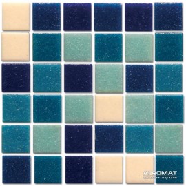 Мозаика Stella di Mare R-MOS B113132333537 микс голубой-6 (на бумаге)