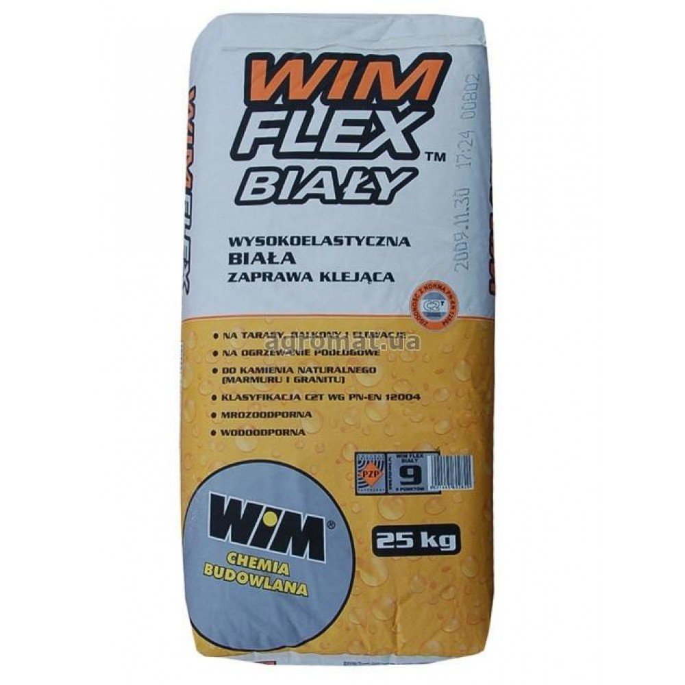 Строительная химия Клей WIM FLEX/25кг (белый)
