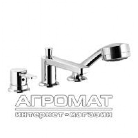 Смеситель Kludi 384470575 Zenta Смес. 4-отв. д/ванны