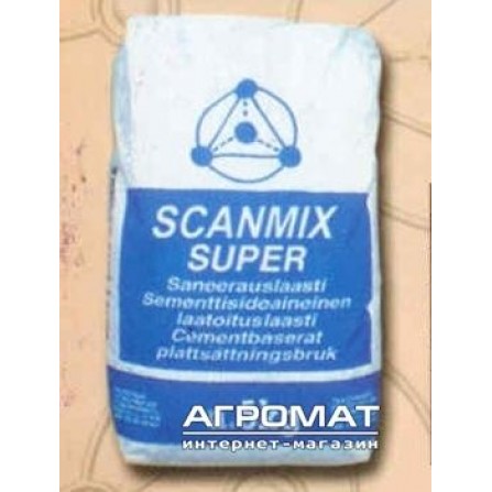 Строительная химия Клей Scanmix Super (белый) 5кг
