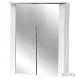 Зеркальный шкаф Cersanit BIANCO Шафка-дзеркало 55x70 з підсв.