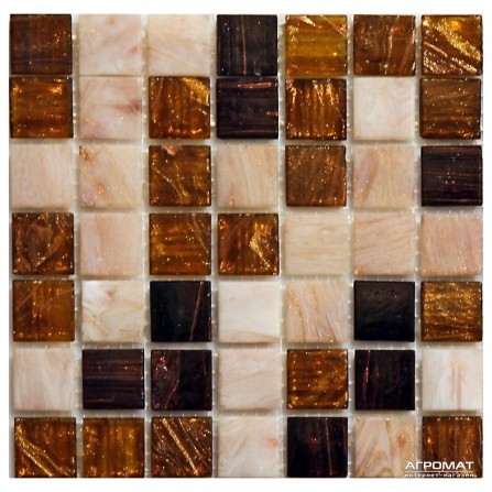 Мозаика Mozaico de LUX R-MOS MIX 20GN506011 BROWN MIX