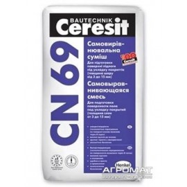 Стяжка для пола Ceresit Самовыравнив.смесь CN-69 25кг