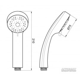 Ручной душ Devit Gia 3330HS