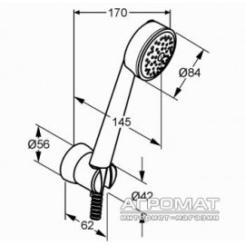 Душевой комплект Kludi Zenta 606509100