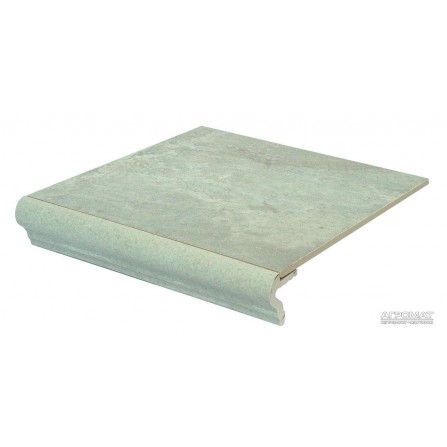 Керамогранит Zeus Ceramica Le Gemme ZLGX-L8 GRIGIO прямая ступенька