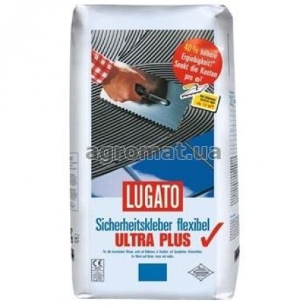 Строительная химия Lugato Клей для плитки эластичный FLEXIBEL ULTRA PLUS 18 кг