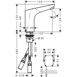 Смеситель для раковины Hansgrohe Focus 31172000