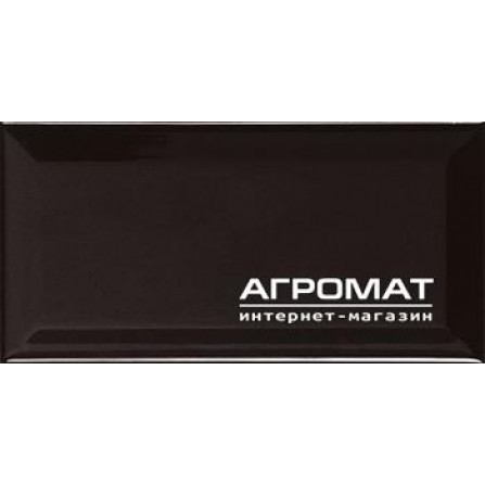 Плитка APE Ceramica Metro BISELADO NEGRO BRILLO
