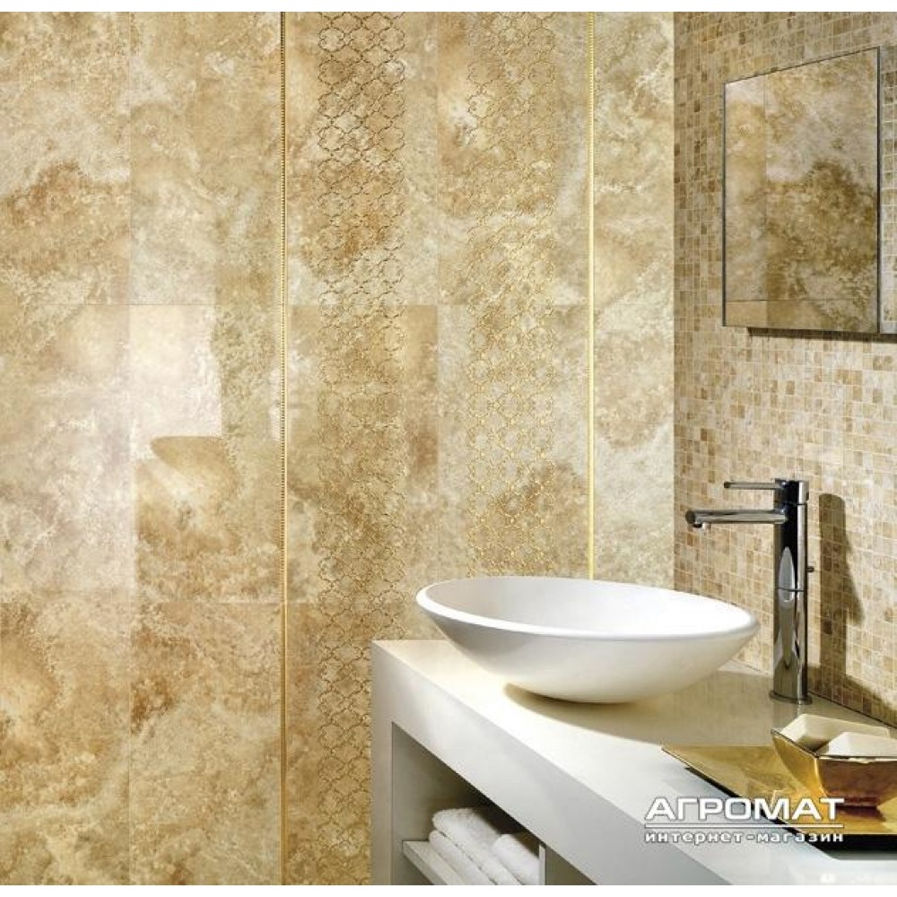 Плитка Flaviker Marmi Preziosi MAMO340 MOSAICO ONICE MIELE декор