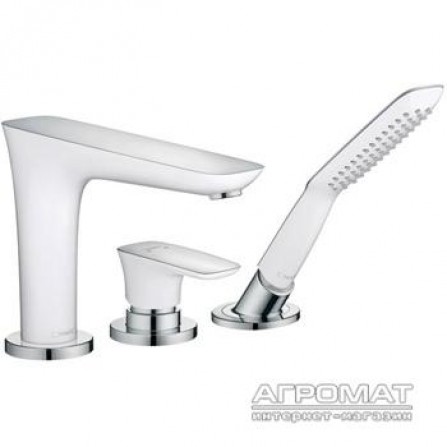 Наружная часть Hansgrohe 15432000 PuraVida Зовнішня частина змішувача 3-отв. д/ванни