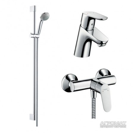 Набор смесителей Hansgrohe Focus E2 31933000 (31730000 + 31960000 + 27763000)